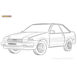 Powerflex bushes Toyota Corolla AE80, 82, 90, 92, 93, 94, 95, 101, 102, 112 (1985 - 2001)