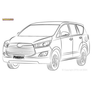 Silentblocs Powerflex Toyota Innova Mk2 (2015-)