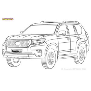 Silentblocs Powerflex Toyota Land Cruiser Prado J150 (2009 -)