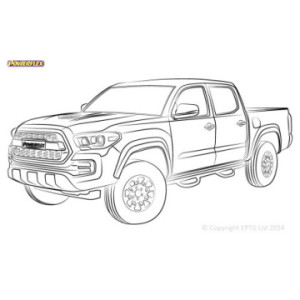 Boccole Powerflex Toyota Tacoma Mk2 (2004 - 2015)