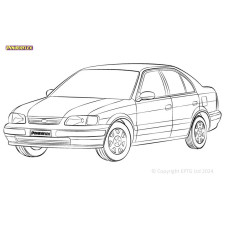 Powerflex bushes Toyota Tercel L50 (1994-1999)