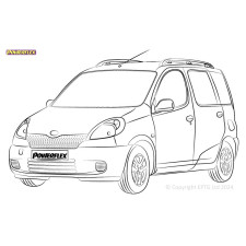 Powerflex bushes Toyota Yaris Verso (1999-2005)