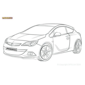 Silentblocs Powerflex Opel Astra MK6 - Astra J (2010 - 2015)
