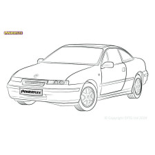 Boccole Powerflex Opel Calibra 2wd (1989 - 1997)