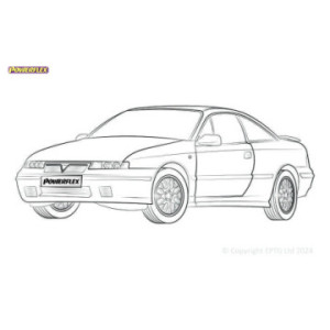 Silentblocs Powerflex Opel Cavalier GSi/Calibra 4WD, Vectra A (1989-1995)