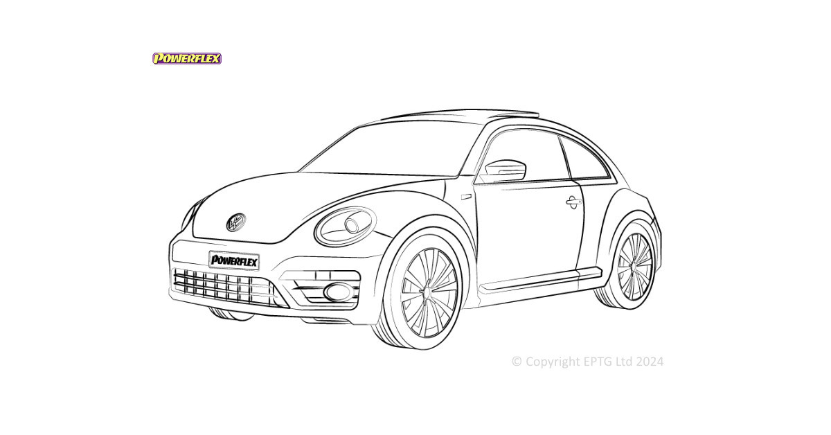 Powerflex bushes Volkswagen Beetle A5 Multi bras (2011-)