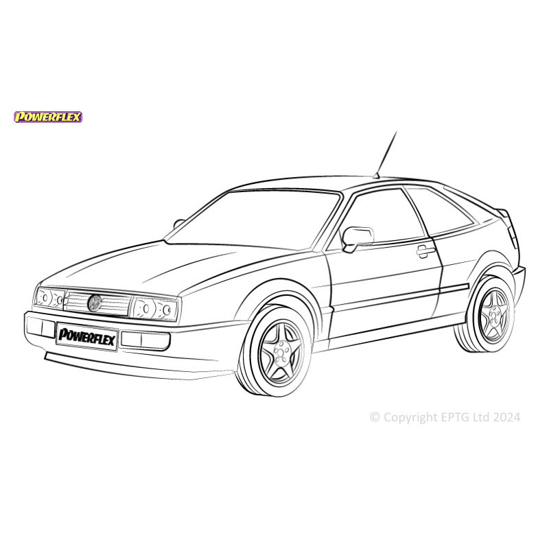 Powerflex bushes Volkswagen Corrado 53L (1989 - 1995) - BUN-PF-01078 - BUN-PF-01078