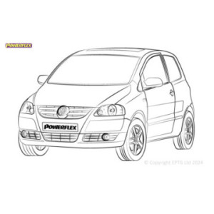 Silentblocs Powerflex Volkswagen Fox (2003 - 2014)