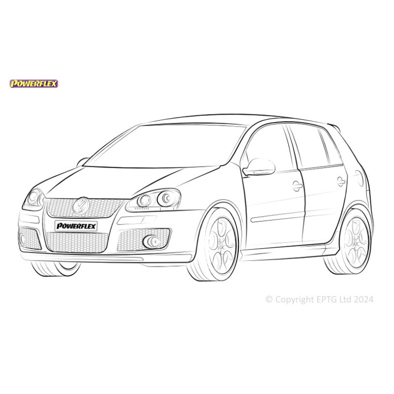 Powerflex bushes Volkswagen Golf Mk5 GTI & R32 (2003-2009) - BUN-PF-01092 - BUN-PF-01092
