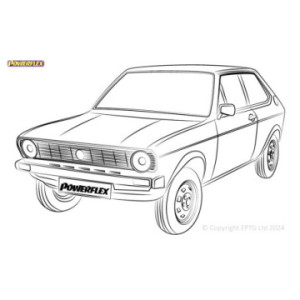 Powerflex bushes Volkswagen Polo / Derby MK1/2 (1975 - 1994)