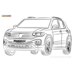 Powerflex bushes Volkswagen T-Cross (2018-)