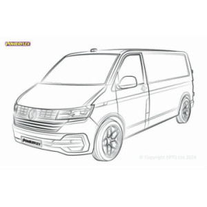 Silentblocs Powerflex Volkswagen T6 / 6.1 Transporter (2015-2024)