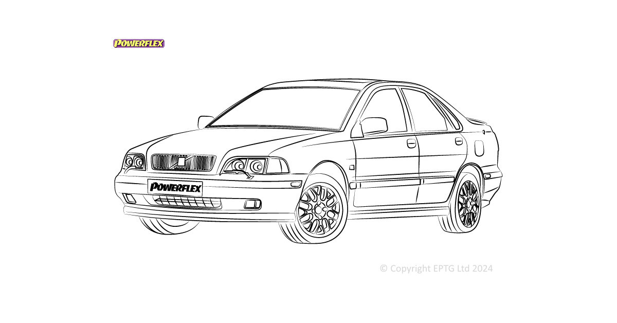 Boccole Powerflex Volvo S40/V40 (1996 - 2004)
