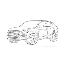 Silentblocs Powerflex Audi Q2 2WD simple bras (2017-)