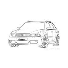 Boccole Powerflex Audi RS4 Avant (2000-2001)