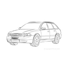 Boccole Powerflex Audi S4 Avant (1995-2001)