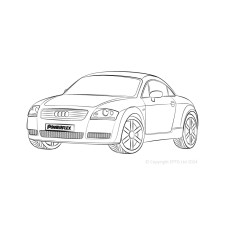 Powerflex Silentblocks Audi TT Mk1 Type 8N 2WD (1999-2006)