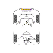 Silentblocs Powerflex BMW Série 4 F82, F83 M4 (2014 - 2020)