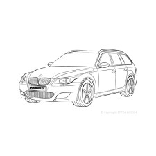 Boccole Powerflex BMW Série 5 E61 Touring