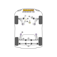 Silentblocs Powerflex Zinoro M13 60H/100H (2015 - 2019)