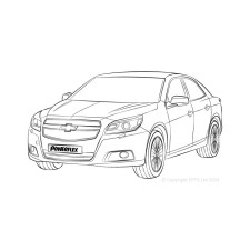 Powerflex bushes Chevrolet Malibu MK8 V300 (2012 - 2017)