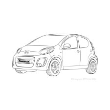 Powerflex bushes Citroen C1 (2005 - 2014)