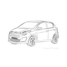 Powerflex bushes Citroen C1 (2014-)