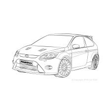 Boccole Powerflex Ford Focus MK2 RS (2005-2010)