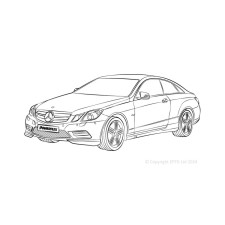 Silentblocs Powerflex Mercedes-Benz Klasse EC207/A207 (2009-2017)