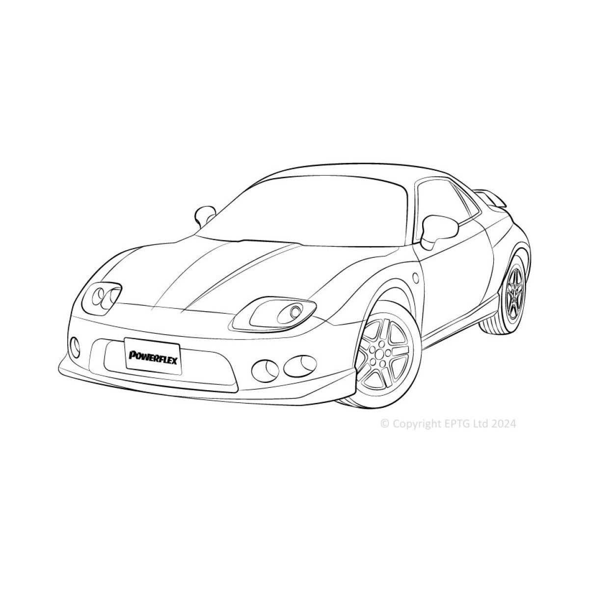 Powerflex bushes Mitsubishi FTO (1994 - 1999) - BUN-PF-00668 - BUN-PF-00668