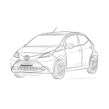 Powerflex bushes Toyota Aygo (2014-)
