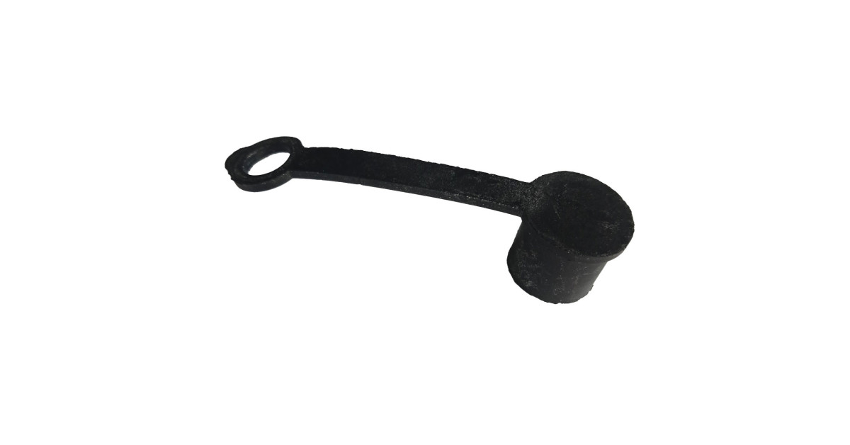 Protection bouchon noir pour about Aeroquip