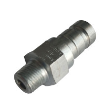 Connecteur Aeroquip FD90 NPTF 1/8x27 femelle corps acier joints Buna pour prélèvement essence FIA