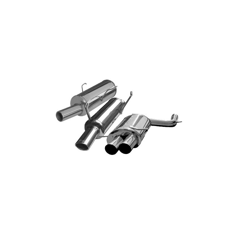 Cat Back Inoxcar Subaru 2.5 WRX STi 300cv Dopo 2010 - IC-CATBACSU16 - CATBACK.16 - 3661768287927