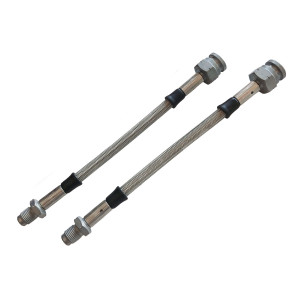 Goodridge VK2 Rear Aviation Brake Hoses Kit Peugeot 205 / 309 / Citroën ZX
