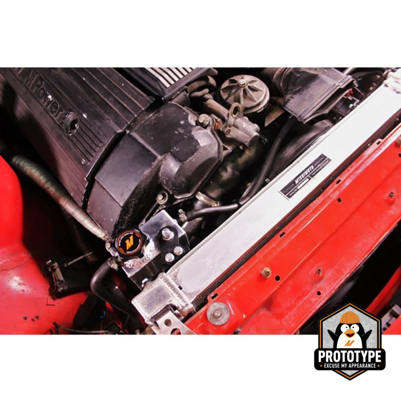 Vase expension Alu Mishimoto BMW E36 6 cylindres M3 Inc. (1992-1999) - MIM-RT-E36-92E.N - MMRT-E36-92EBK