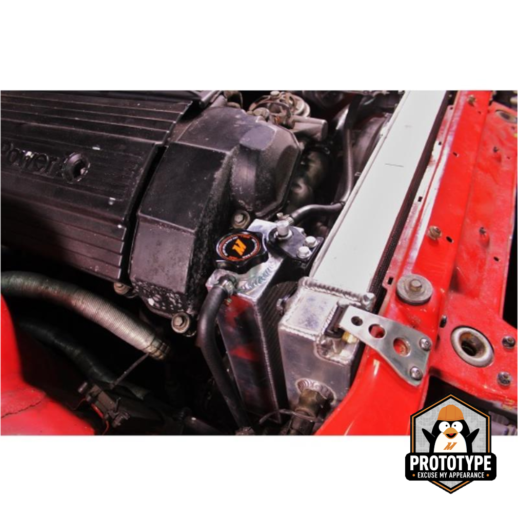 Vase expension Alu Mishimoto BMW E36 6 cylindres M3 Inc. (1992-1999) - MIM-RT-E36-92E.N - MMRT-E36-92EBK