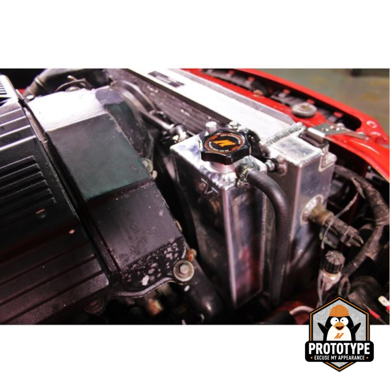 Vase expension Alu Mishimoto BMW E36 6 cylindres M3 Inc. (1992-1999) - MIM-RT-E36-92E.N - MMRT-E36-92EBK