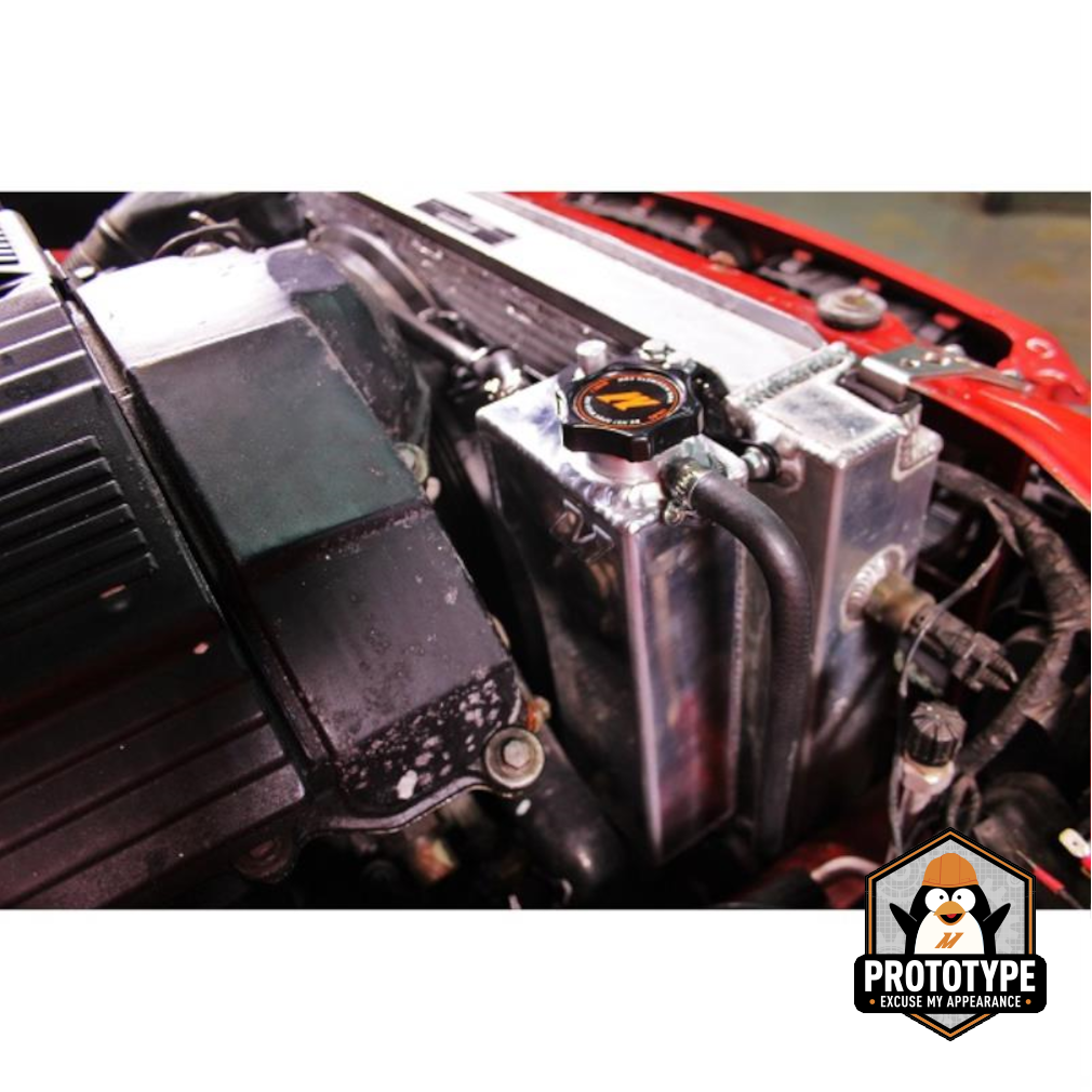 Vase expension Alu Mishimoto BMW E36 6 cylindres M3 Inc. (1992-1999) - MIM-RT-E36-92E.N - MMRT-E36-92EBK