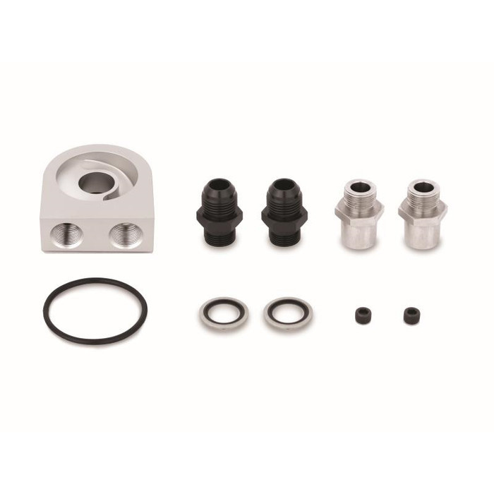 Kit radiateur d'huile universel thermostatique MISHIMOTO 19 rangées - MIM-OC-ULTBK.N - MMOC-ULTBK
