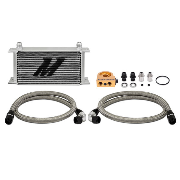 Kit Radiateur d'huile Universel avec Plaque thermostatique MISHIMOTO 19 rangées - MIM-OC-ULT.SI - MMOC-ULT