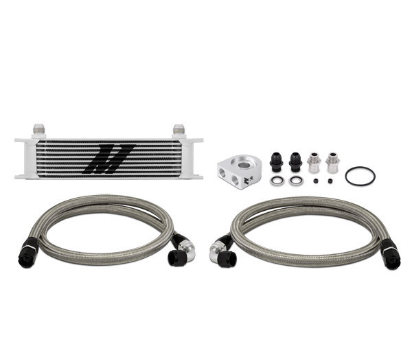 Kit Radiateur d'huile Universel MISHIMOTO 10 rangées - MIM-OC-U.SI - MMOC-U