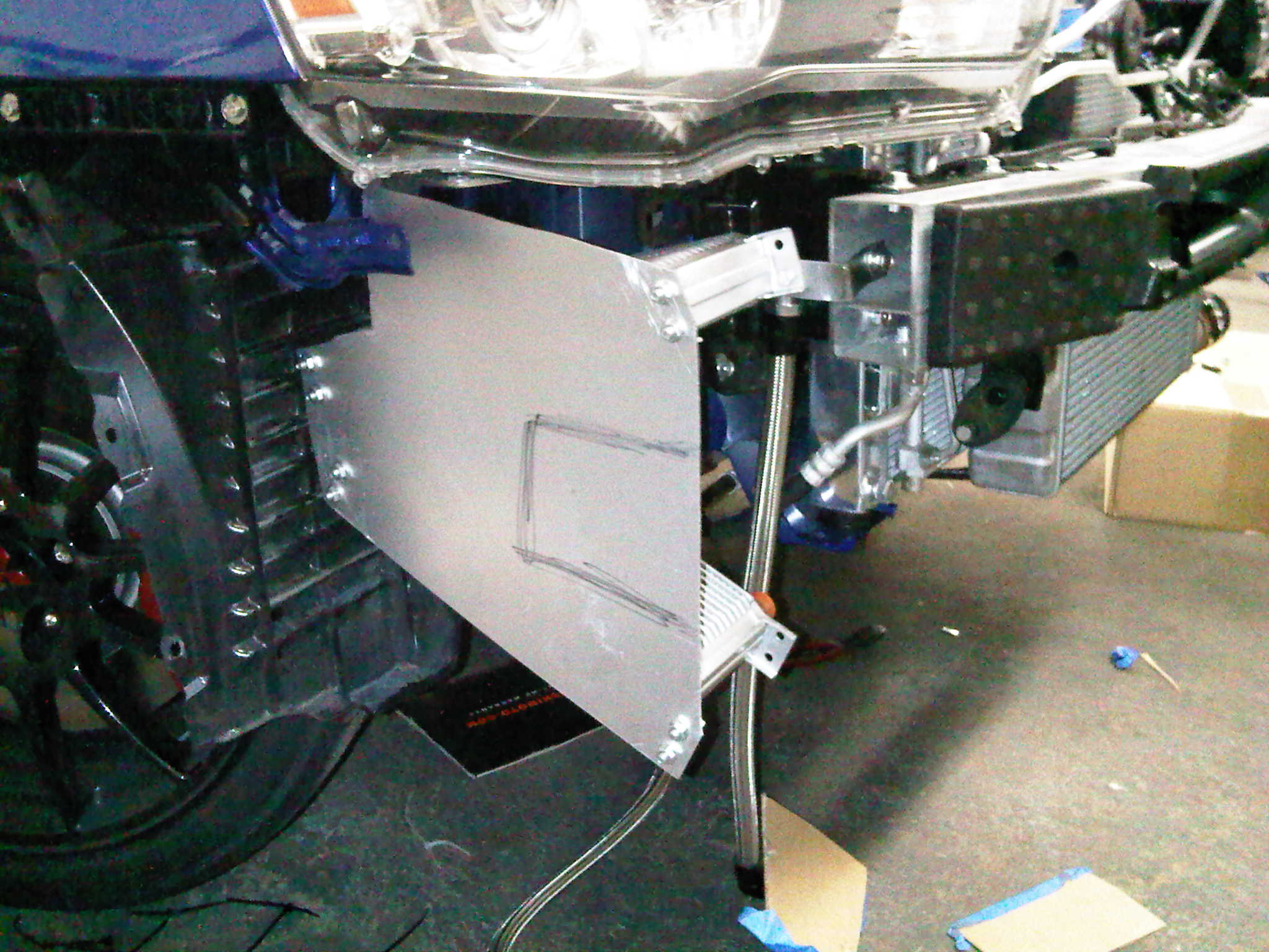 Kit radiateur d'huile MISHIMOTO Mitsubishi Lancer Evo X (2008-2015) - MIM-OC-EVO-08.N - MMOC-EVO-08BK