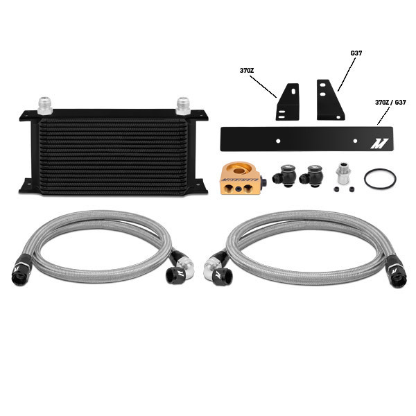 Kit radiateur d'huile MISHIMOTO Nissan 370Z (2009-2020) - MIM-OC-370Z-09T.N - MMOC-370Z-09TBK