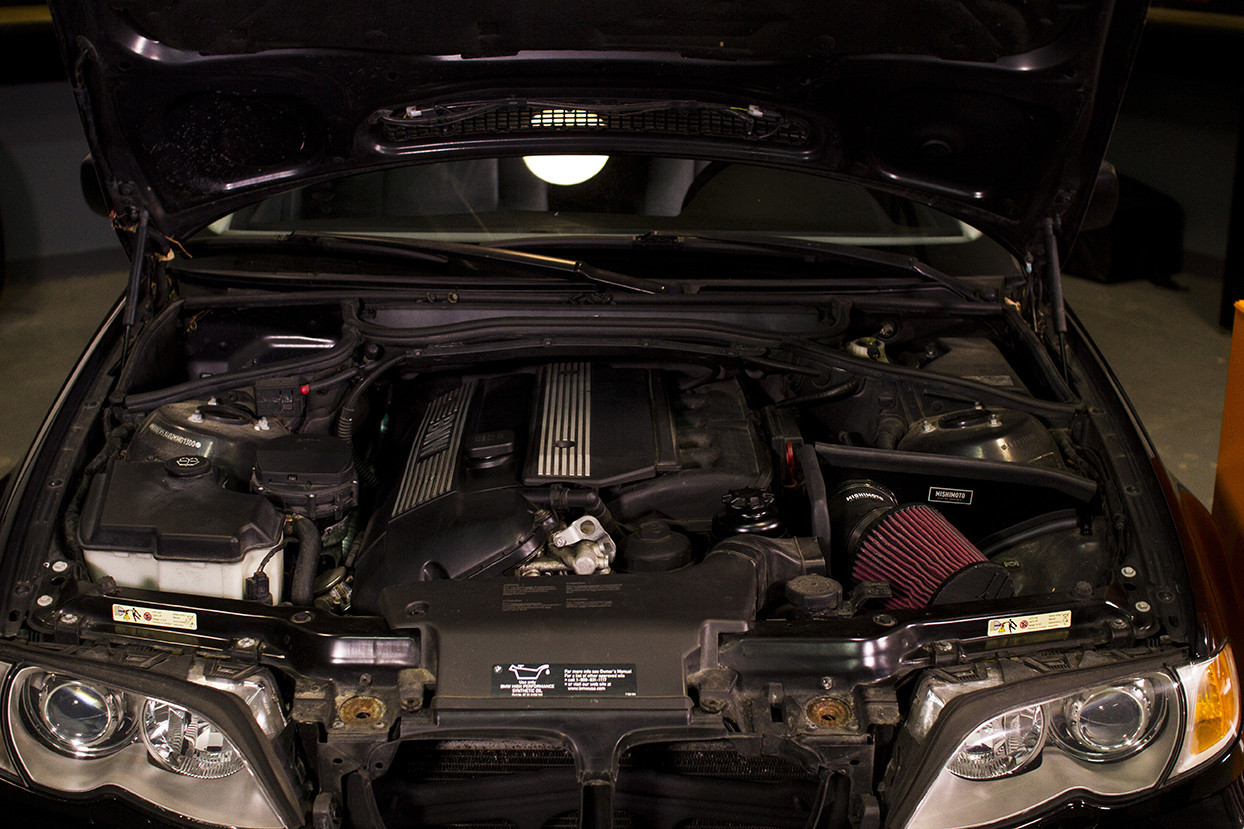 Kit admission directe MISHIMOTO BMW E46 330i (2001-2006) - MIM-AI-E46-01.N - MMAI-E46-01BK