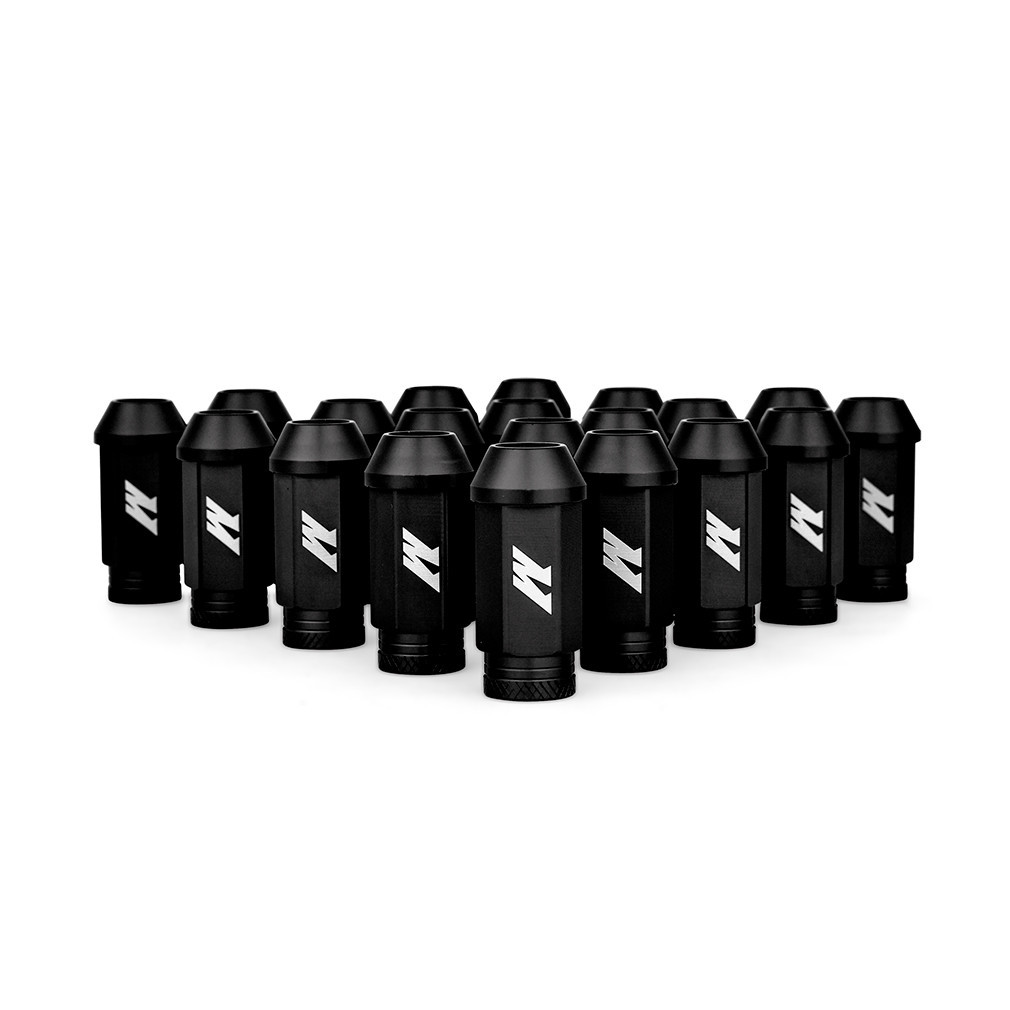 Mishimoto Aluminium Locking Lug Nuts M12x1.5, 20pc Set - MIM-LG-15-20L.SI - MMLG-15-20LSL