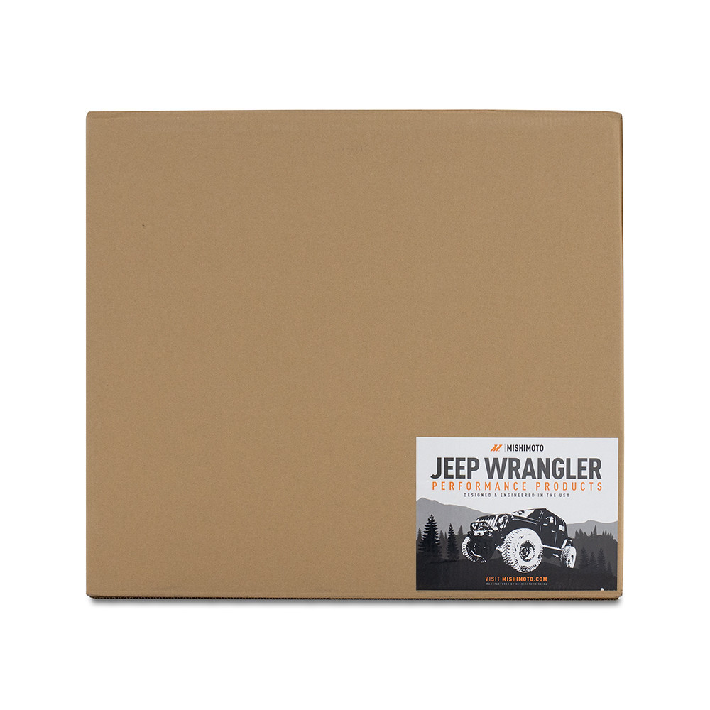 Radiateur d'eau Alu MISHIMOTO Jeep Wrangler YJ/TJ (1987-2006) - MIM-RAD-WRA-87 - MMRAD-WRA-87 - 3666618726786
