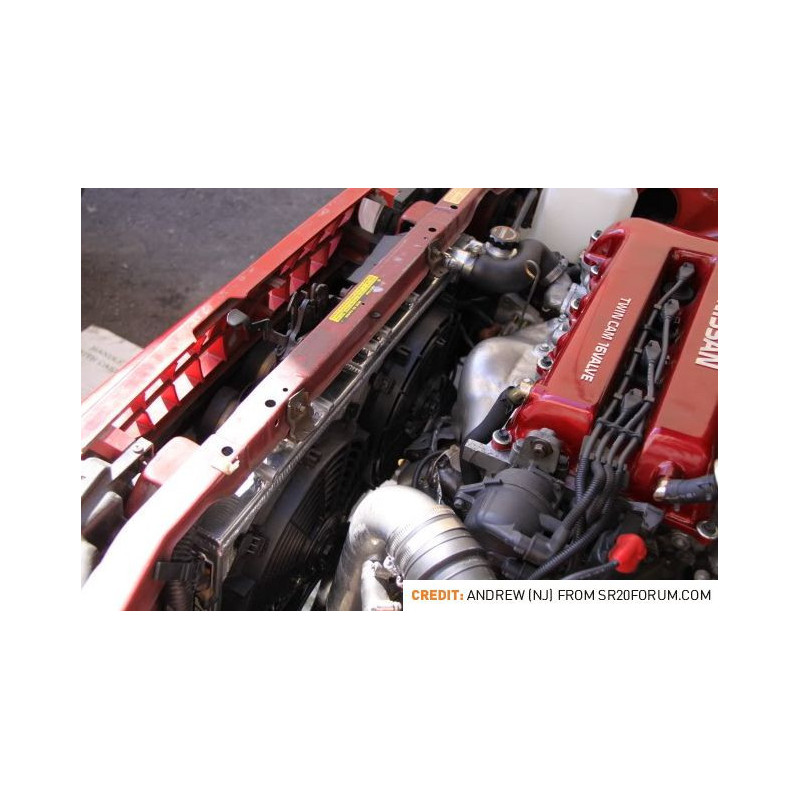 Radiateur d'eau Alu MISHIMOTO Nissan 200sx S14 (1995-1998) - MIM-RAD-SEN-91SR - MMRAD-SEN-91SR - 3666618726861