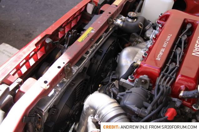 Radiateur d'eau Alu MISHIMOTO Nissan 200sx S14 (1995-1998) - MIM-RAD-SEN-91SR - MMRAD-SEN-91SR - 3666618726861