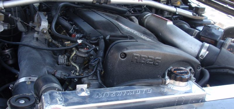 Radiateur d'eau Alu MISHIMOTO Nissan Skyline R33 (1995-1998) - MIM-RAD-RHD-R33 - MMRAD-RHD-R33 - 3666618726939